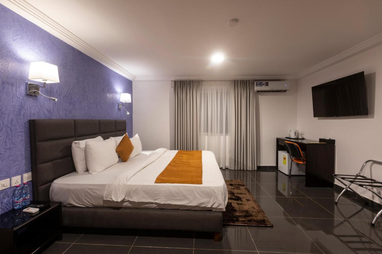Airport View Hotel Acra Exterior foto