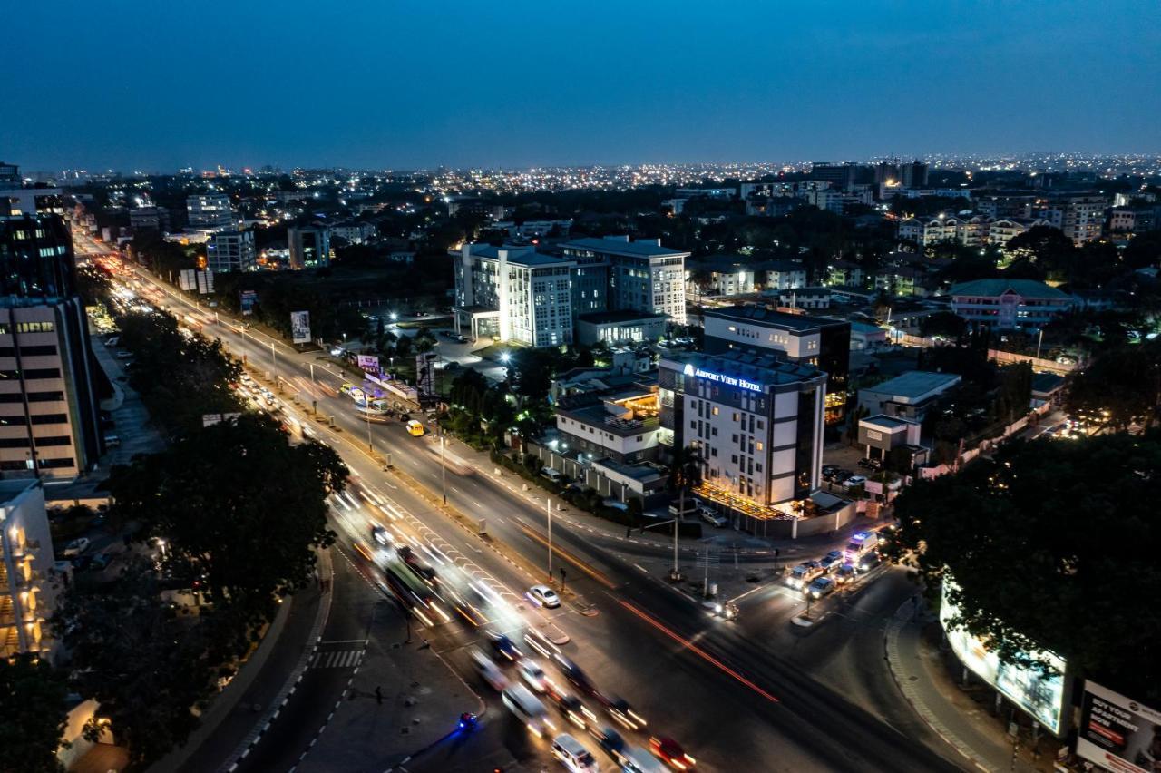 Airport View Hotel Acra Exterior foto