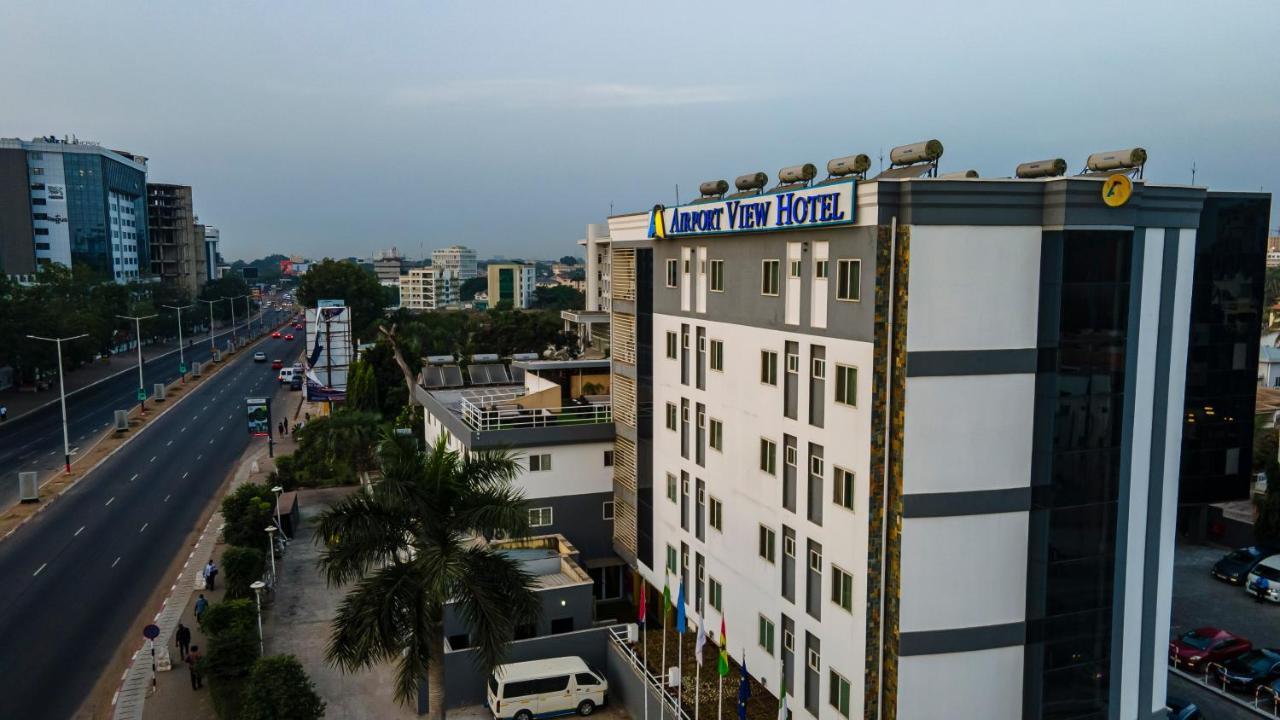 Airport View Hotel Acra Exterior foto
