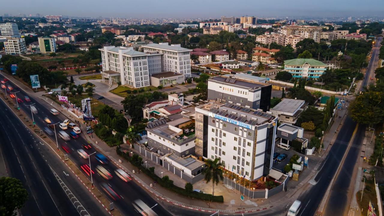 Airport View Hotel Acra Exterior foto