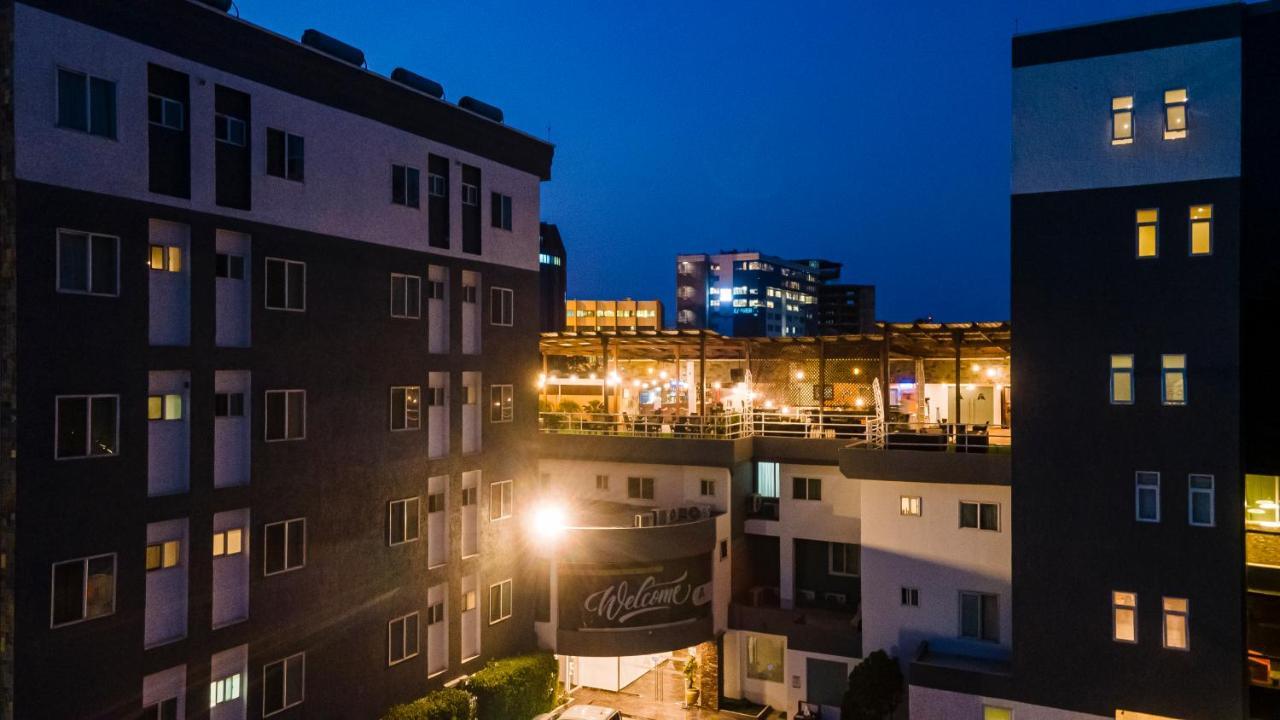 Airport View Hotel Acra Exterior foto